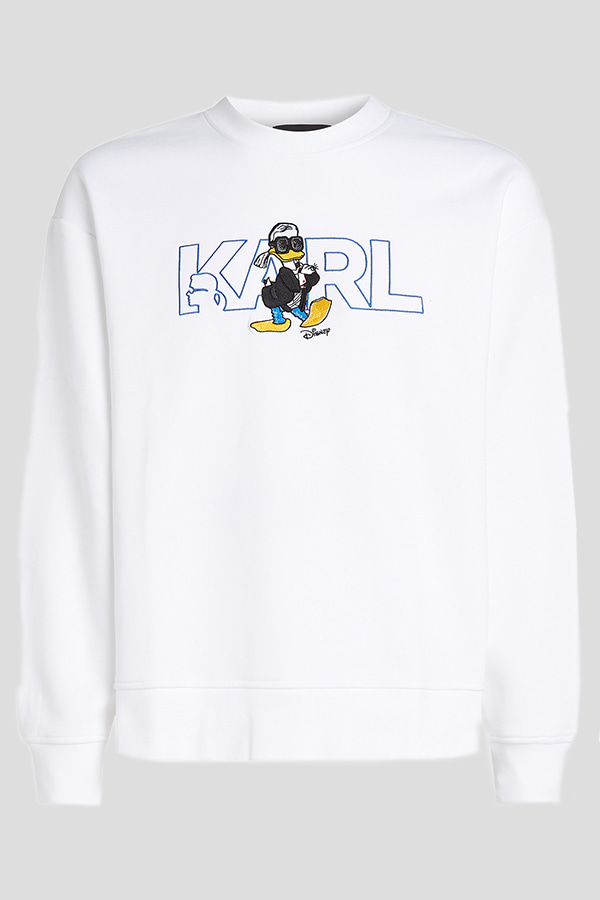 SWEATSHIRT KARL LAGERFELD - 10 WHITE